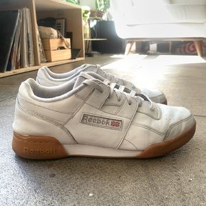 Reebok Classic White Retro Shoes - Great Condition!!!!